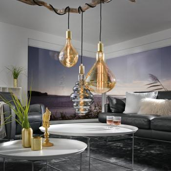 Preview: 8 W Giant TEAR gold E27 600lm 1800K dim Preview: 8 W Giant TEAR gold E27 600lm 1800K dim